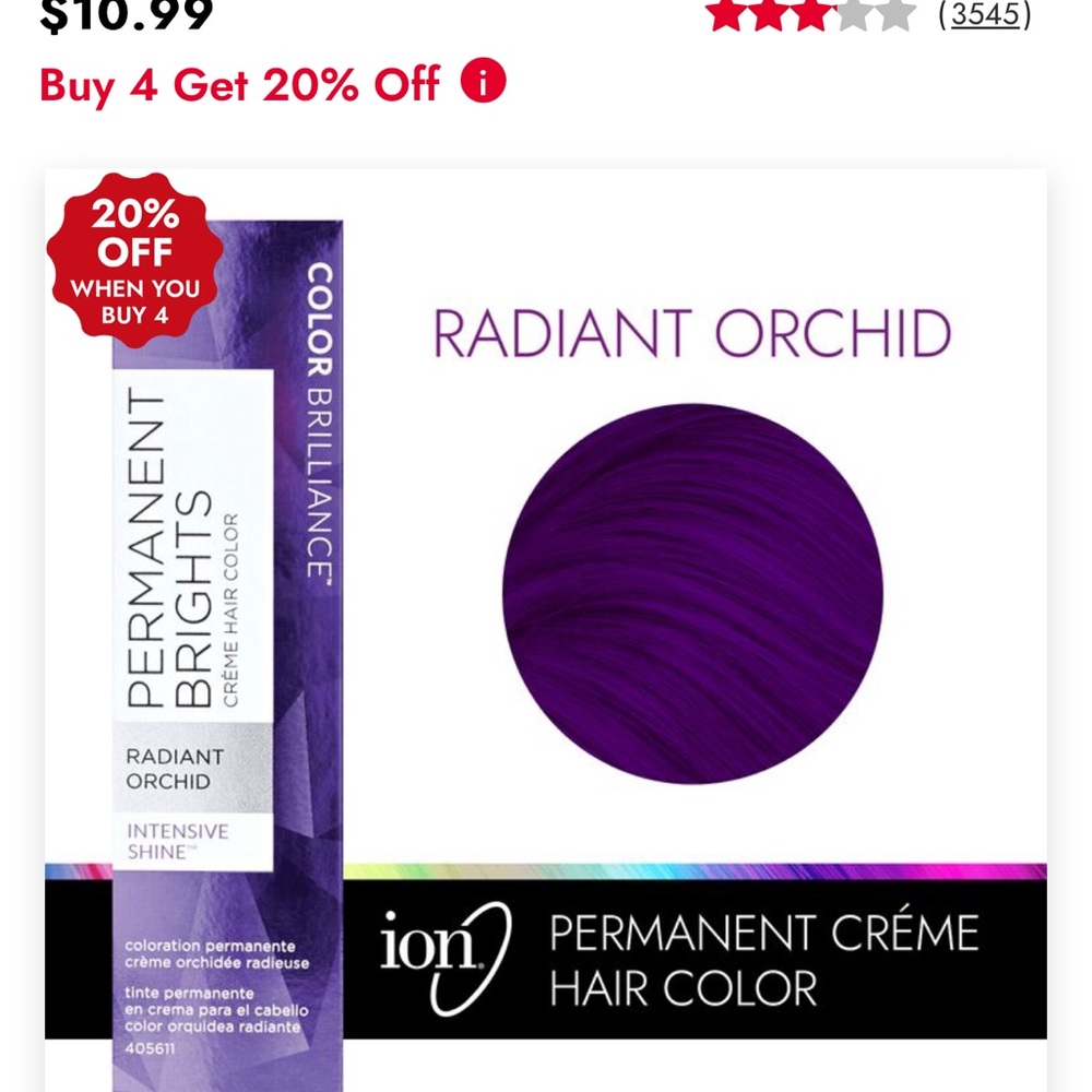 Color Brilliance Hair Dye